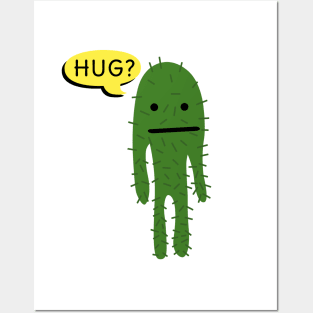 give a cactus some love Posters and Art